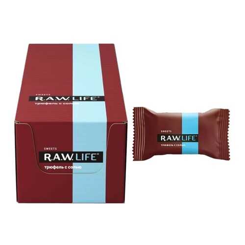 R.A.W. Life Sweets Конфеты (коробка 20шт) (Трюфель с солью) в Народная Семья