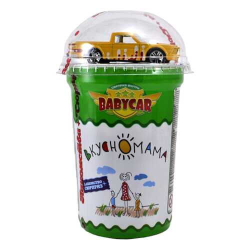 Кукурузные шарики в глазури Вкусномама Babycar с игрушкой 30 г в Народная Семья