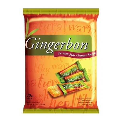 Конфеты имбирные Gingerbon Original жевательные 125 г в Народная Семья