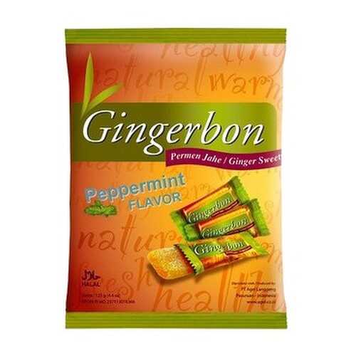 Конфеты имбирные GingerBon с мятой, жевательные 125 г в Народная Семья