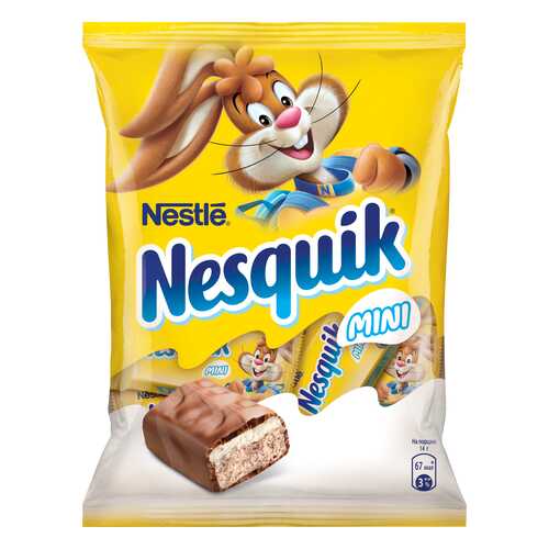 Конфеты Nestle nesquik мини 186 г в Народная Семья