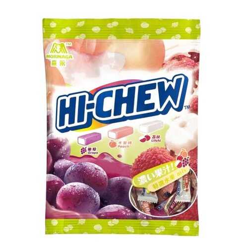 Жевательные конфеты Morinaga Hi-chew виноград-зеленое яблоко-клубника 110 г в Народная Семья