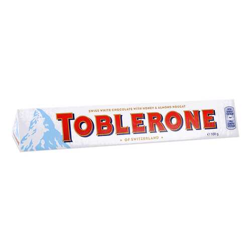 Шоколад белый Toblerone с медом и миндальной нугой 100 г в Народная Семья