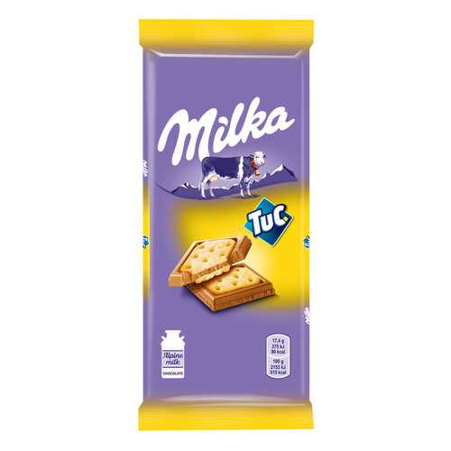 Шоколад MILKA Mini Tuc печенье/шоколад 87г*5 шт в Народная Семья