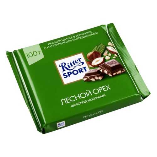 Шоколад молочный Ritter Sport лесной орех 100 г в Народная Семья