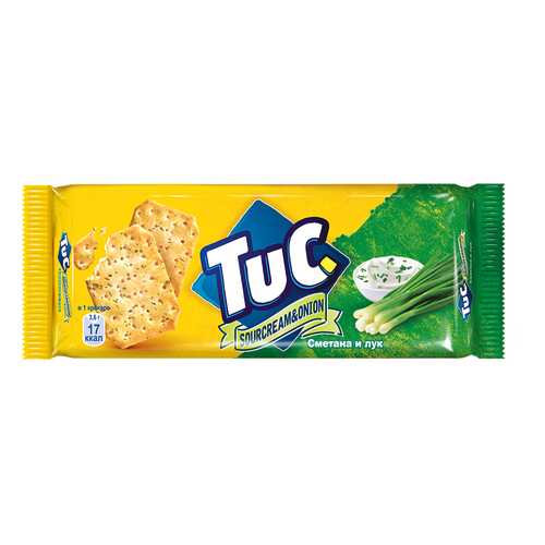 Крекер Tuc mini cо вкусом сметаны и лука 100 г в Народная Семья