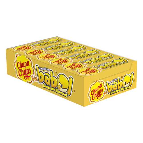 Жевательная резинка Chupa Chups big babol банан 21 г в Народная Семья