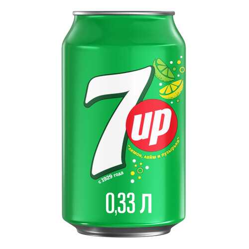 Газ. нап 7UP ж/б 0,33л*12 шт в Народная Семья