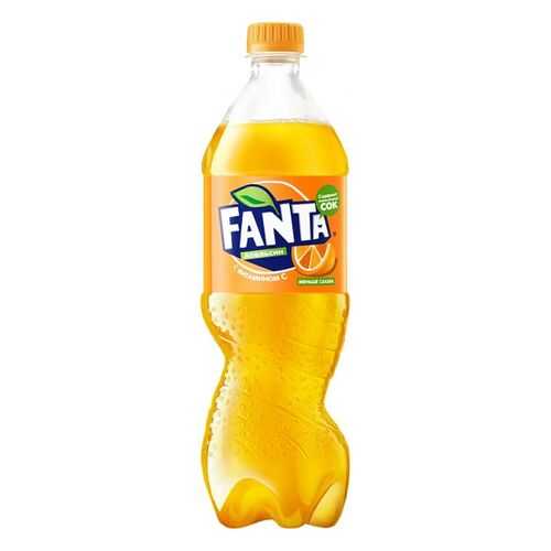 Напиток безалкогольный сильногазированный Fanta апельсин с витамином С пластик 0.9 л в Народная Семья