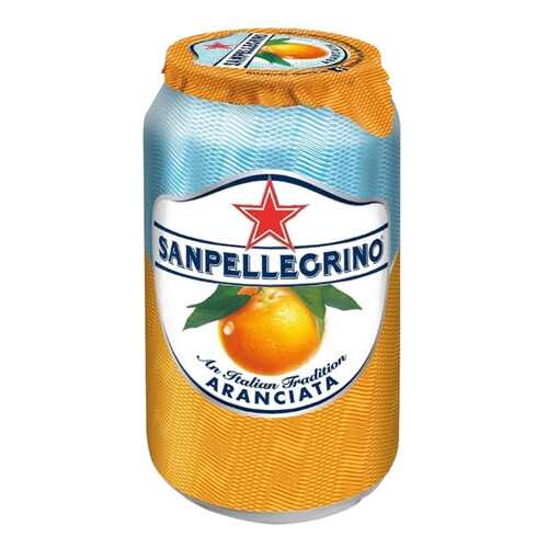 Напиток Aranciata Sanpellegrino апельсин среднегазированный сокосодержащий 0.33 л в Народная Семья